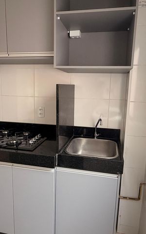 Apartamento para alugar com 43m², 2 quartos e 2 vagasCozinha e Área de Serviço