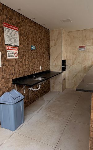 Apartamento para alugar com 43m², 2 quartos e 2 vagasÁrea comum - Churrasqueira