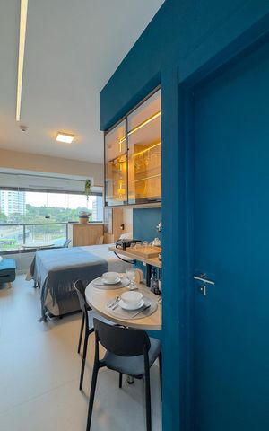 Studio para alugar com 26m², 1 quarto e sem vagaStudio