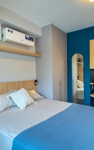 Studio para alugar com 26m², 1 quarto e sem vagaStudio
