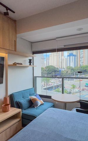 Studio para alugar com 26m², 1 quarto e sem vagaStudio