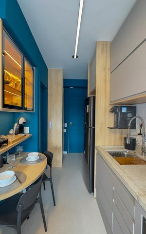 Studio para alugar com 26m², 1 quarto e sem vagaStudio