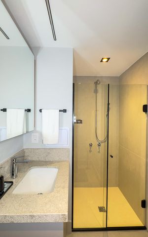 Studio para alugar com 26m², 1 quarto e sem vagaBanheiro