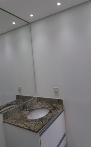 Apartamento para alugar com 61m², 2 quartos e 1 vagaBanheiro da Suíte