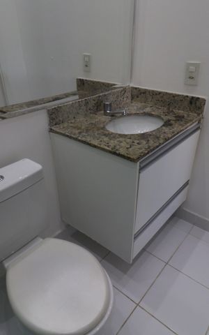 Apartamento para alugar com 61m², 2 quartos e 1 vagaBanheiro da Suíte