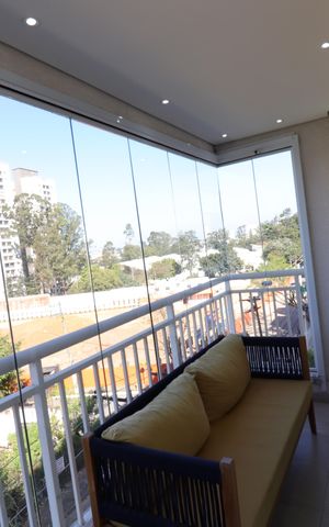 Apartamento para alugar com 61m², 2 quartos e 1 vagaVaranda