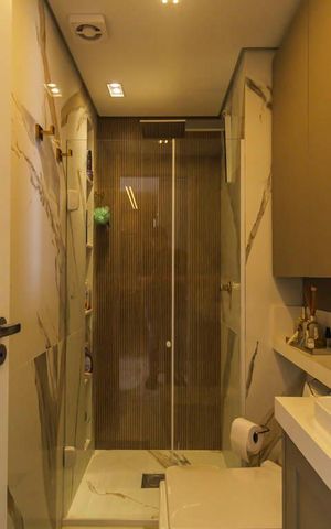 Apartamento à venda com 34m², 1 quarto e sem vaga Apartamento à venda com 34m², 1 quarto e sem vagaBanheiro