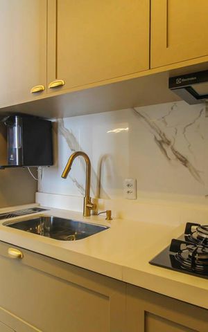 Apartamento à venda com 34m², 1 quarto e sem vaga Apartamento à venda com 34m², 1 quarto e sem vagaCozinha
