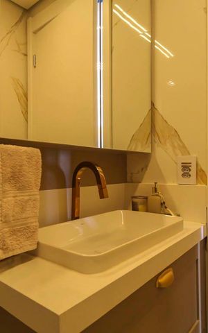 Apartamento à venda com 34m², 1 quarto e sem vaga Apartamento à venda com 34m², 1 quarto e sem vagaBanheiro