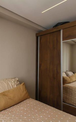 Apartamento à venda com 34m², 1 quarto e sem vaga Apartamento à venda com 34m², 1 quarto e sem vagaQuarto