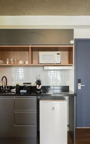 Apartamento à venda com 33m², 1 quarto e sem vaga Apartamento à venda com 33m², 1 quarto e sem vagaCozinha
