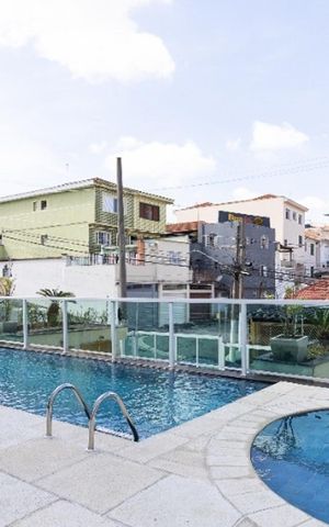 Apartamento à venda com 58m², 2 quartos e 1 vaga Apartamento à venda com 58m², 2 quartos e 1 vagaÁrea externa