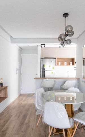 Apartamento à venda com 58m², 2 quartos e 1 vaga Apartamento à venda com 58m², 2 quartos e 1 vagaSala