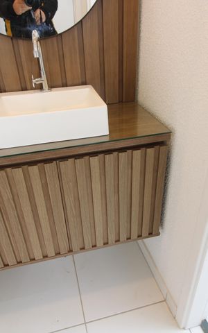 Apartamento para alugar com 46m², 2 quartos e sem vagaPia banheiro