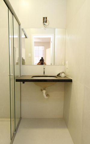 Studio à venda com 40m², 1 quarto e sem vagaBanheiro