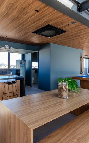 Studio para alugar com 24m², 1 quarto e 1 vaga Studio para alugar com 24m², 1 quarto e 1 vagaTerraço