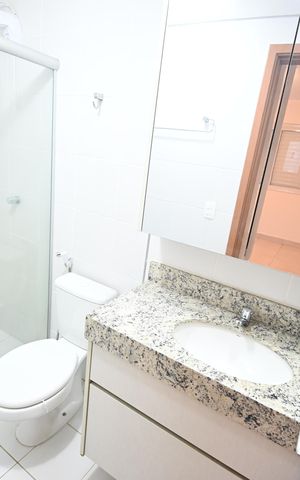 Apartamento para alugar com 64m², 2 quartos e 1 vaga Apartamento para alugar com 64m², 2 quartos e 1 vagaBanheiro