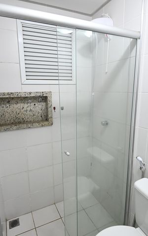 Apartamento para alugar com 64m², 2 quartos e 1 vaga Apartamento para alugar com 64m², 2 quartos e 1 vagaBanheiro da Suíte