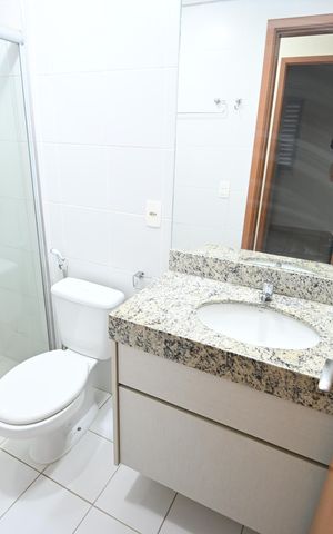Apartamento para alugar com 64m², 2 quartos e 1 vaga Apartamento para alugar com 64m², 2 quartos e 1 vagaBanheiro da Suíte
