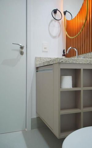 Apartamento para alugar com 57m², 2 quartos e 1 vagaBanheiro Corredor