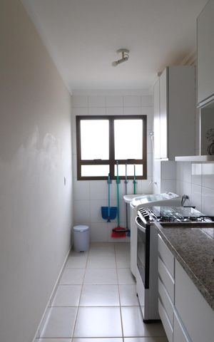 Apartamento para alugar com 65m², 2 quartos e 1 vagaCozinha 