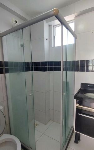 Apartamento para alugar com 52m², 2 quartos e 1 vaga Apartamento para alugar com 52m², 2 quartos e 1 vagaBanheiro