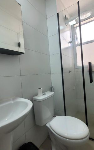 Apartamento para alugar com 54m², 2 quartos e 1 vaga Apartamento para alugar com 54m², 2 quartos e 1 vagaBanheiro
