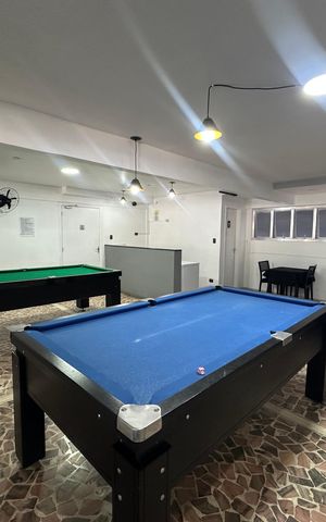 Apartamento para alugar com 60m², 1 quarto e 1 vaga Apartamento para alugar com 60m², 1 quarto e 1 vagaSalão de jogos