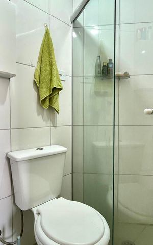 Apartamento à venda com 94m², 3 quartos e 1 vagaBanheiro da Suíte