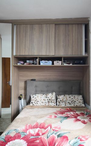 Apartamento à venda com 59m², 2 quartos e 1 vagaQuarto 2