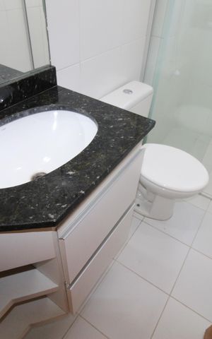 Apartamento para alugar com 70m², 2 quartos e 1 vagaBanheiro