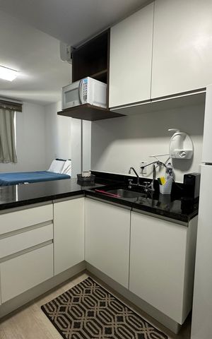 Apartamento à venda com 26m², 1 quarto e 1 vaga Apartamento à venda com 26m², 1 quarto e 1 vagaCozinha