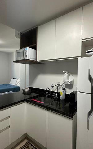 Apartamento à venda com 26m², 1 quarto e 1 vaga Apartamento à venda com 26m², 1 quarto e 1 vagaCozinha