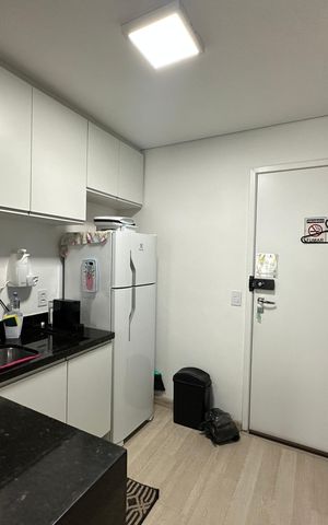 Apartamento à venda com 26m², 1 quarto e 1 vaga Apartamento à venda com 26m², 1 quarto e 1 vagaCozinha