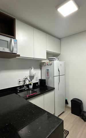 Apartamento à venda com 26m², 1 quarto e 1 vaga Apartamento à venda com 26m², 1 quarto e 1 vagaCozinha