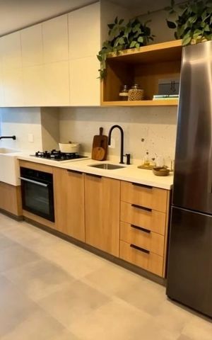 Apartamento à venda com 46m², 1 quarto e 1 vaga Apartamento à venda com 46m², 1 quarto e 1 vagaCozinha