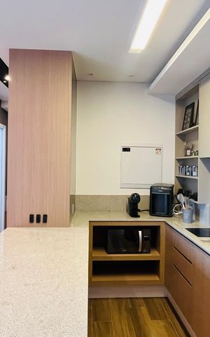 Studio à venda com 46m², 1 quarto e 1 vaga