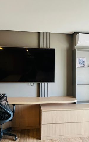 Studio à venda com 46m², 1 quarto e 1 vaga