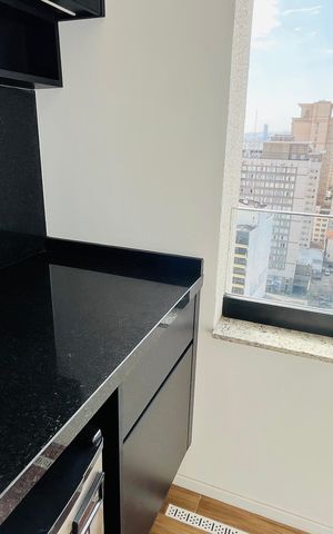 Studio à venda com 46m², 1 quarto e 1 vaga