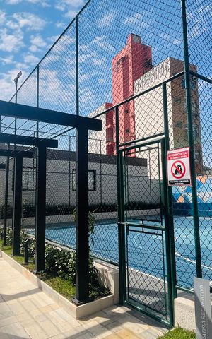 Studio à venda com 46m², 1 quarto e 1 vaga