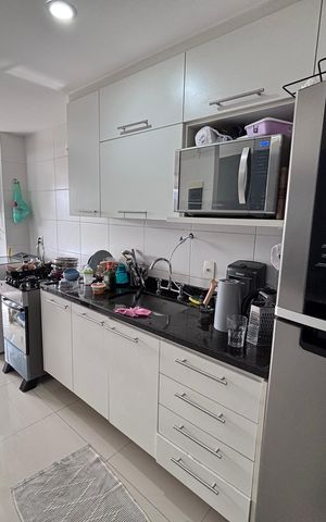 Apartamento à venda com 83m², 3 quartos e 2 vagas Apartamento à venda com 83m², 3 quartos e 2 vagasCozinha