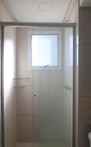 Apartamento à venda com 68m², 2 quartos e 1 vagaBanheiro suíte 