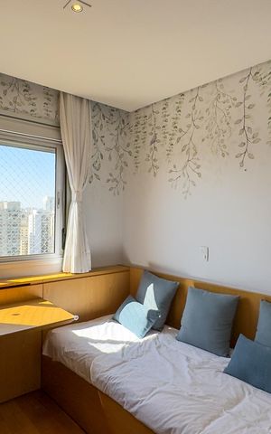 Apartamento para alugar com 105m², 2 quartos e 2 vagasQuarto 2 - Suíte