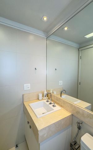 Apartamento para alugar com 105m², 2 quartos e 2 vagasBanheiro da Suíte 2