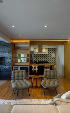 Apartamento para alugar com 105m², 2 quartos e 2 vagasSala