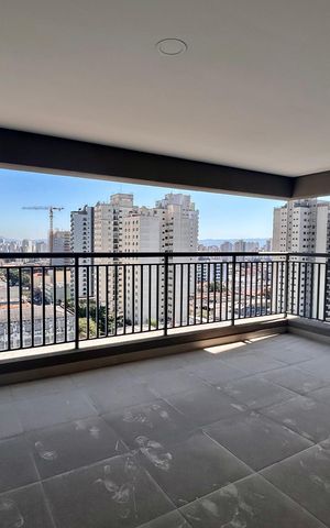 Apartamento à venda com 130m², 3 quartos e 2 vagas Apartamento à venda com 130m², 3 quartos e 2 vagasVaranda gourmet