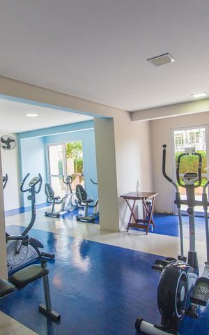 Apartamento à venda com 67m², 3 quartos e 2 vagasAcademia