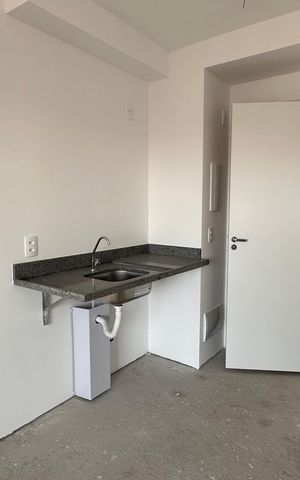 Studio à venda com 24m², 1 quarto e sem vaga