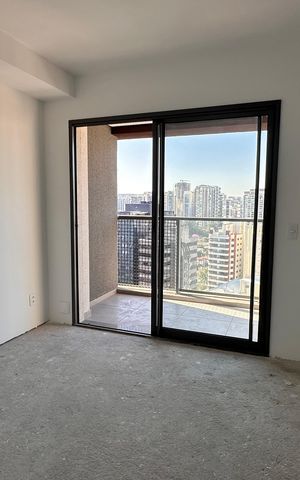 Studio à venda com 24m², 1 quarto e sem vaga