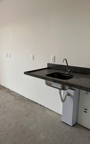 Studio à venda com 24m², 1 quarto e sem vaga
